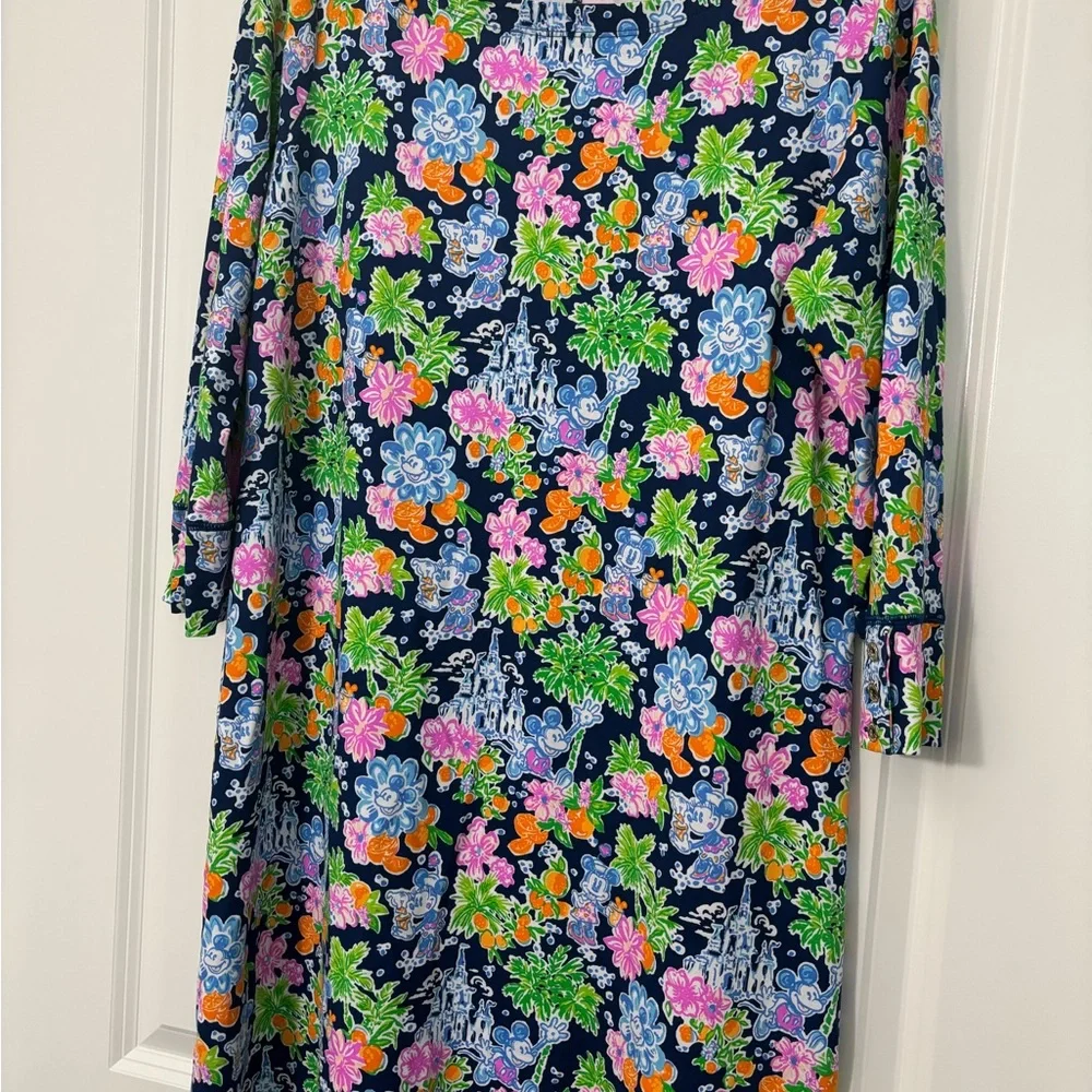 Lilly Pulitzer Disney Print Dress XL - Picture 2 of 6